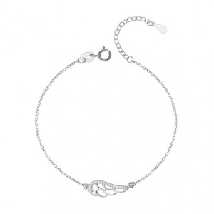Bratara argint cu aripa si pietre DiAmanti Z1449B-DIA (Argint 925‰ 1,4 g.) Bratara argint cu aripa si pietre DiAmanti Z1449B-DIA (Argint 925‰ 1,4 g.)